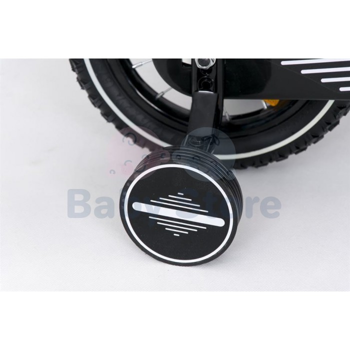 TomaBike 12 Platinum White vaikiškas dviratis