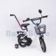 TomaBike 12 Platinum White vaikiškas dviratis