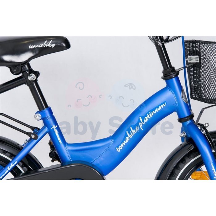 TOMABIKE dviratis 12" PLATINUM BLUE