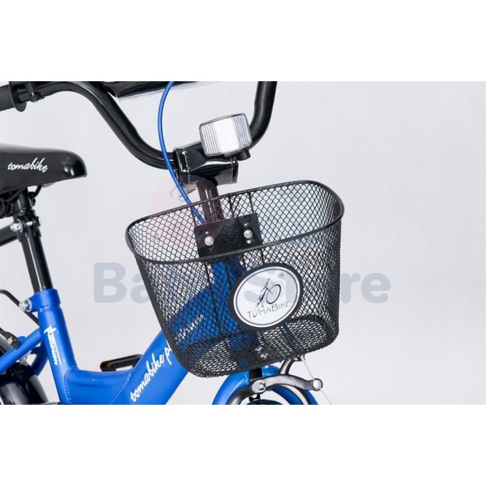 TomaBike 12 Platinum Blue vaikiškas dviratis