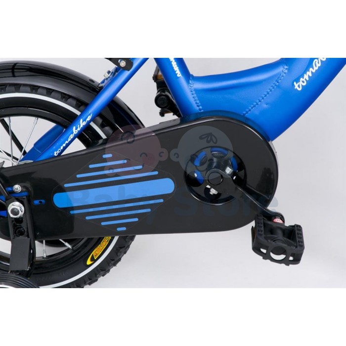 TomaBike 12 Platinum Blue vaikiškas dviratis