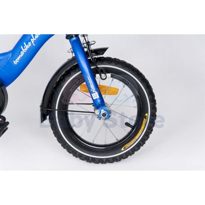 TomaBike 12 Platinum Blue vaikiškas dviratis