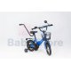 TOMABIKE dviratis 12" PLATINUM BLUE