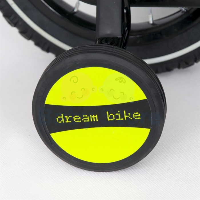 TomaBike 12 Platinum Green vaikiškas dviratis