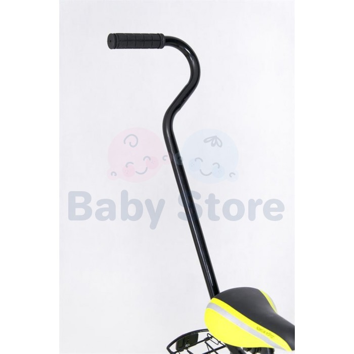 TomaBike 12 Platinum Green vaikiškas dviratis