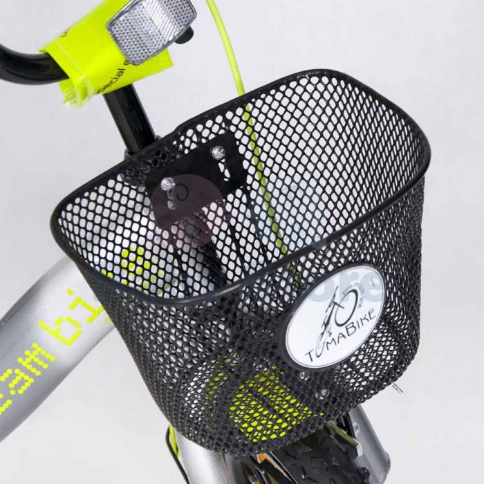 TomaBike 12 Platinum Green vaikiškas dviratis