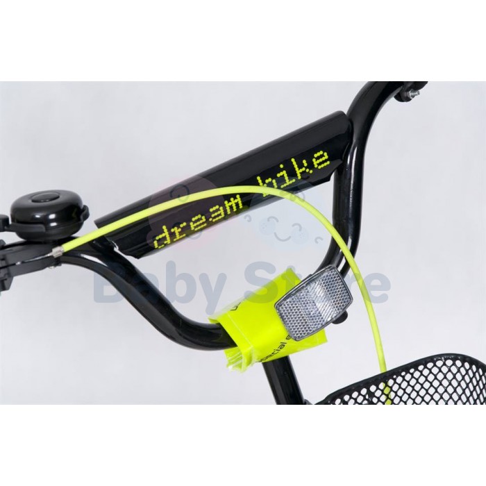 TomaBike 12 Platinum Green vaikiškas dviratis