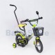 TomaBike 12 Platinum Green vaikiškas dviratis