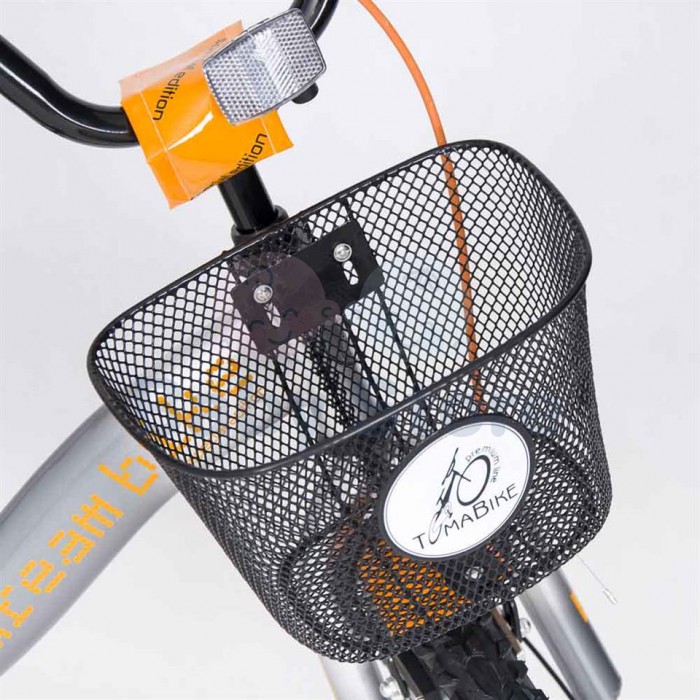 TomaBike 12 Platinum Orange vaikiškas dviratis