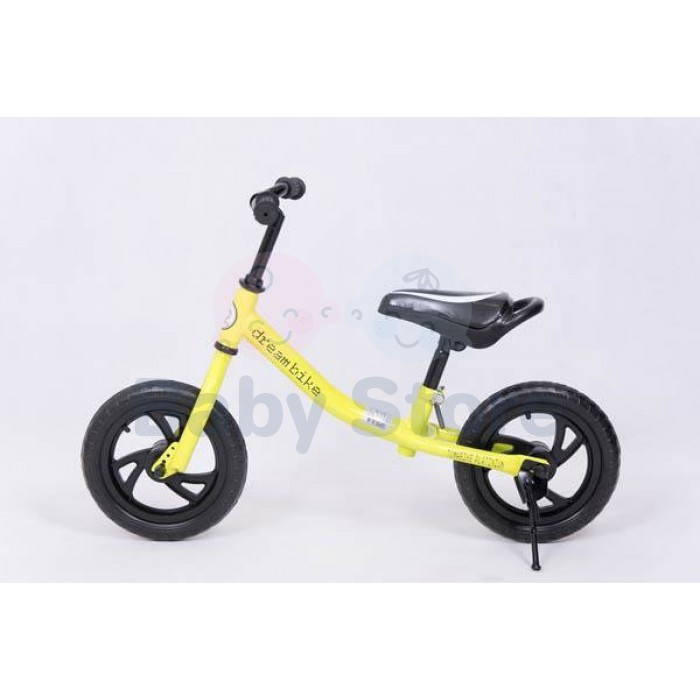 TomaBike balansinis dviratis Platinum EVA Green vaikams