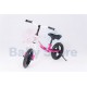 TomaBike balansinis dviratis Bubble Bike EVA Pink vaikams
