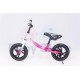 TomaBike balansinis dviratis Bubble Bike EVA Pink vaikams