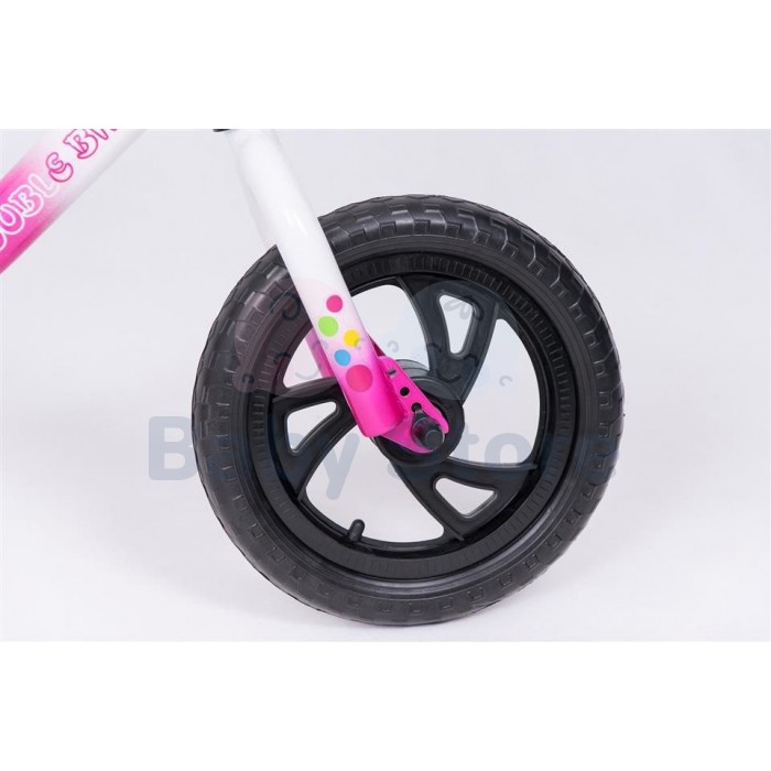 TomaBike balansinis dviratis Bubble Bike EVA Pink vaikams