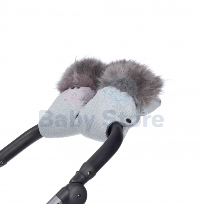 Tutis Risso pirštinės vežimėliui – žieminės stroller mittens Risso spalvos