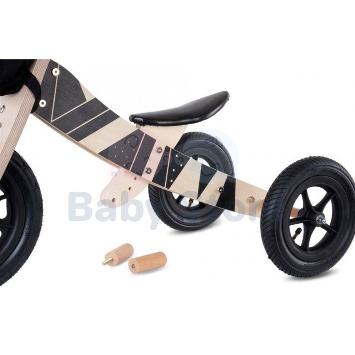 Sun Baby balansinis triratukas–dviratukas Black vaikams