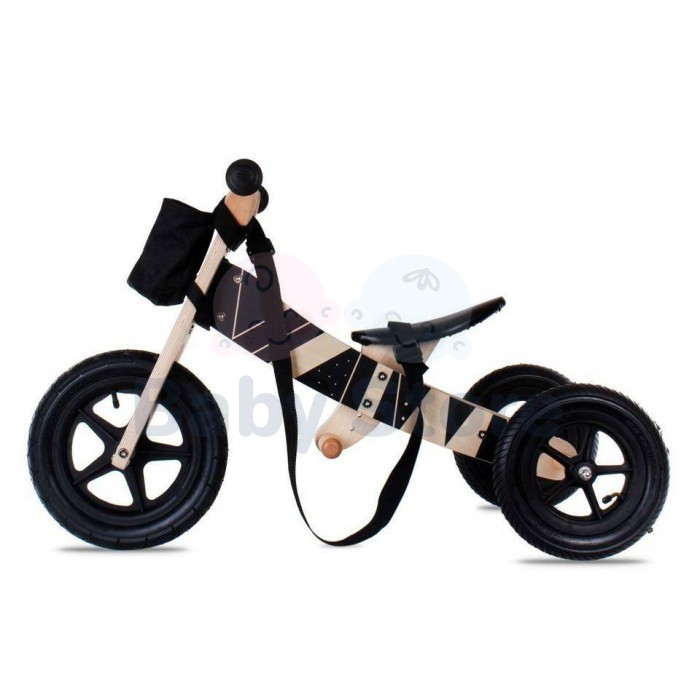 Sun Baby balansinis triratukas–dviratukas Black vaikams