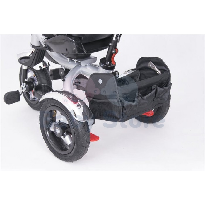 TomaBike triratukas su rankena Chiron Red