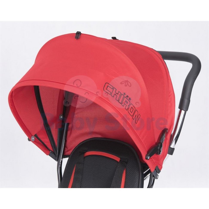 TomaBike triratukas su rankena Chiron Red