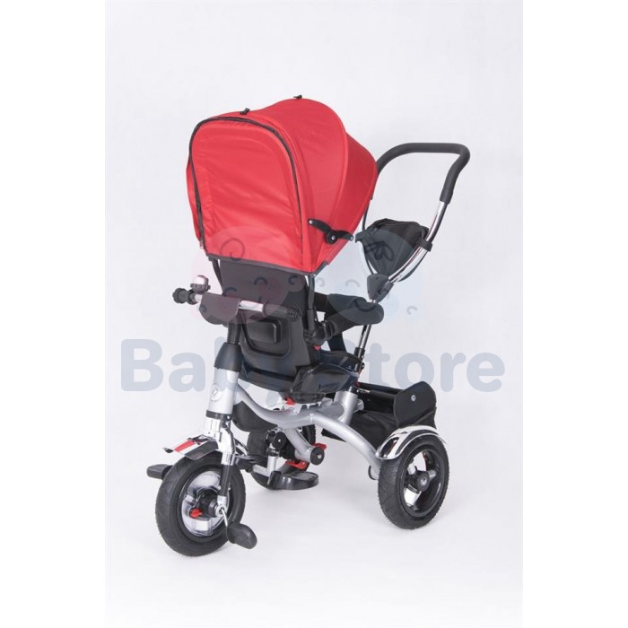 TomaBike triratukas su rankena Chiron Red