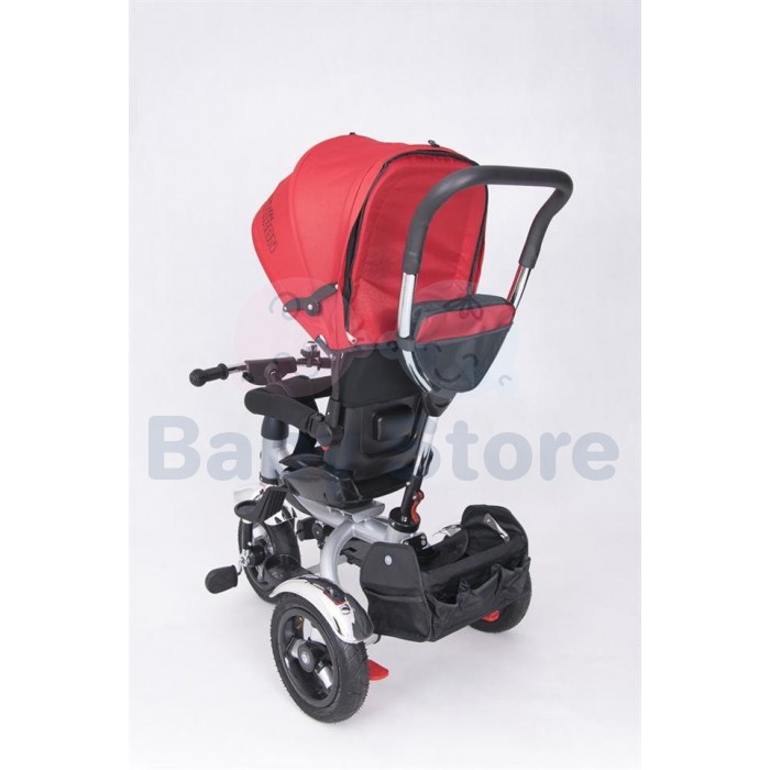 TomaBike triratukas su rankena Chiron Red