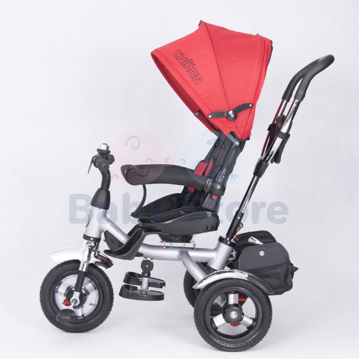 TomaBike triratukas su rankena Chiron Red