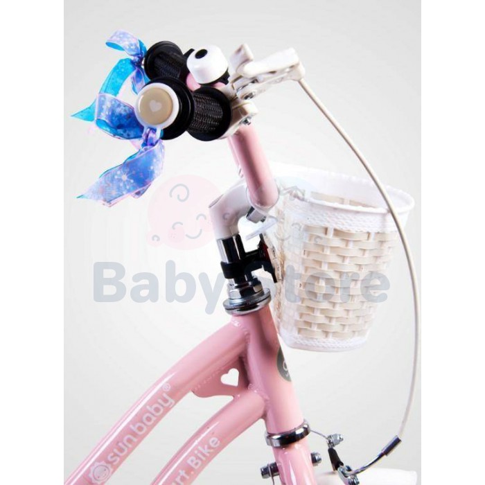 Sun Baby Heart Bike Pink 14 colių vaikiškas dviratis