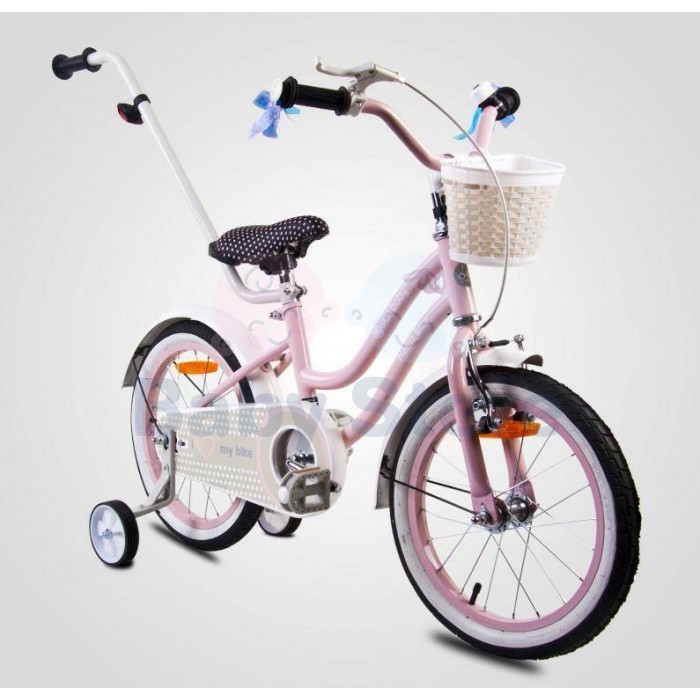 Sun Baby Heart Bike Pink 14 colių vaikiškas dviratis