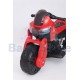 SMT-7788 Red elektrinis motociklas vaikams su ratukais ir LED apšvietimu
