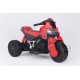 SMT-7788 Red elektrinis motociklas vaikams su ratukais ir LED apšvietimu