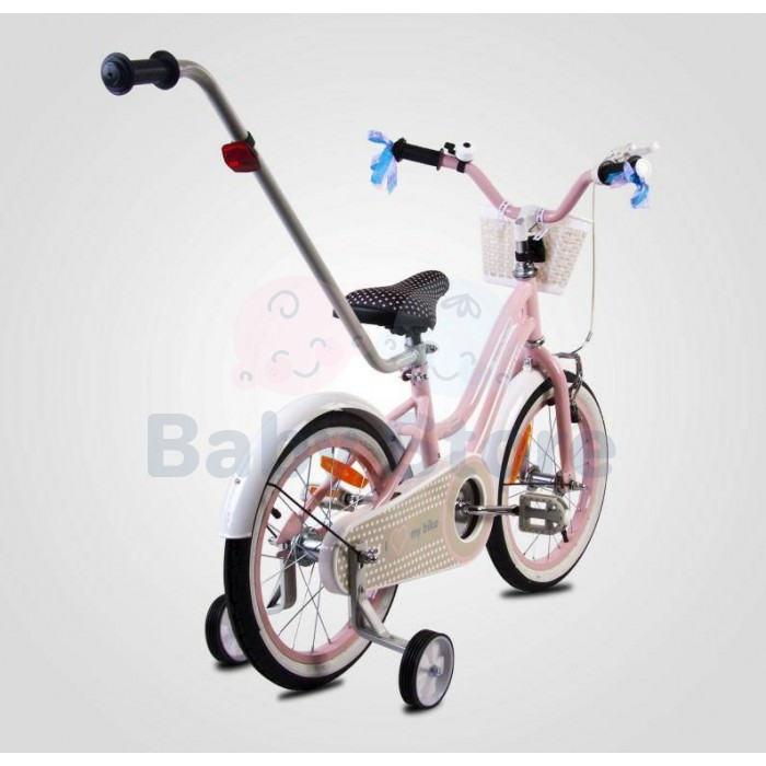 Sun Baby 16 colių Heart Bike Pink vaikiškas dviratis