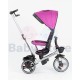 Baby Mix TAXI Pink triratukas su rankena ir apsauginiu lanku