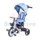 Baby Mix TAXI triratukas su rankena Blue vaikams