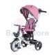 Baby Mix TAXI Lightly Pink triratukas su rankena ir apsauginiu lanku