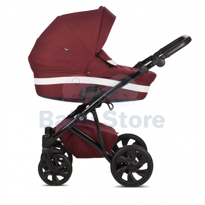 tutis zippy 3in1 universalus vezimelis cherry ryskiai raudonos spalvos lengvas modelis