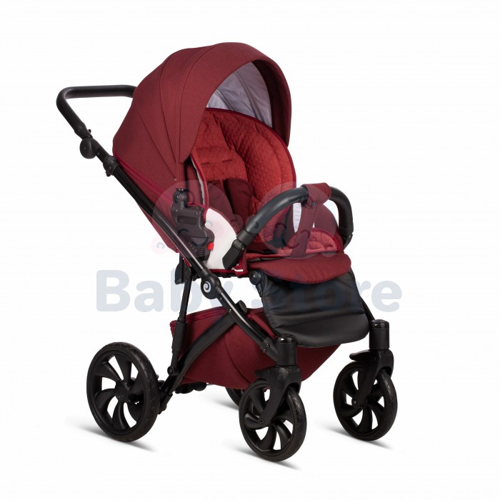 tutis zippy 3in1 universalus vezimelis cherry ryskiai raudonos spalvos lengvas modelis
