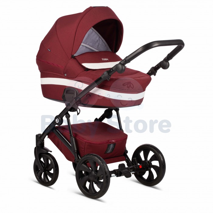 tutis zippy 3in1 universalus vezimelis cherry ryskiai raudonos spalvos lengvas modelis