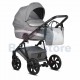 tutis zippy 3in1 universalus vezimelis silver sidabrines spalvos lengvas modelis