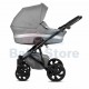 tutis zippy 3in1 universalus vezimelis silver sidabrines spalvos lengvas modelis