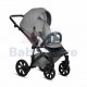 tutis zippy 3in1 universalus vezimelis silver sidabrines spalvos lengvas modelis