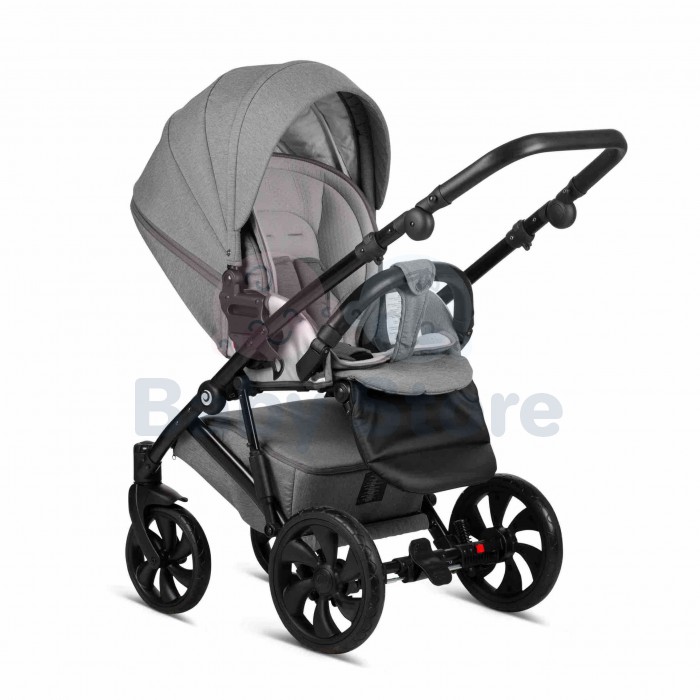 tutis zippy 3in1 universalus vezimelis silver sidabrines spalvos lengvas modelis