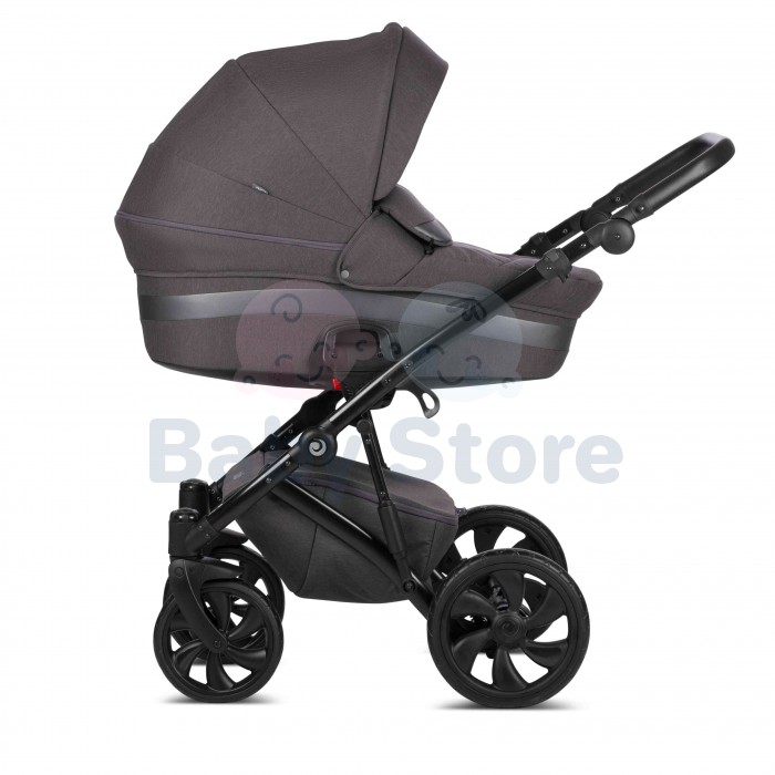 tutis zippy 3in1 universalus vezimelis dark grey tamsiai pilkos spalvos modelis