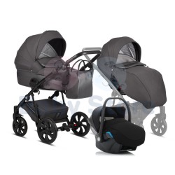 TUTIS universalus vežimėlis ZIPPY 3in1 Dark Grey