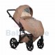 tutis zippy 3in1 universalus vezimelis brown rudos spalvos patogus modelis