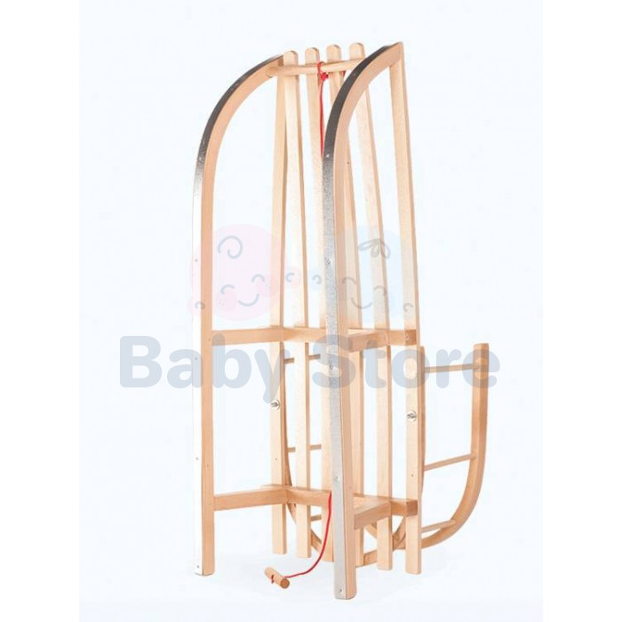 Grygsan medinės rogutės I su apsaugine atrama vaikams