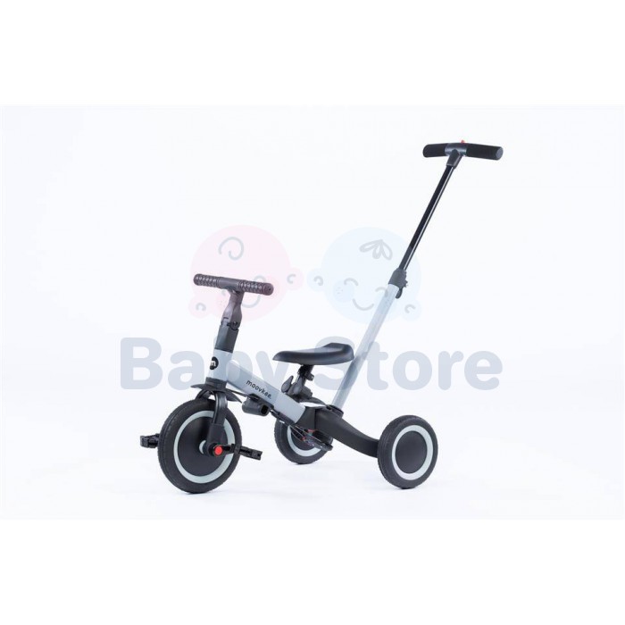 Moovkee MIKE 6in1 Cool Grey triratukas–balansinis transformeris vaikams