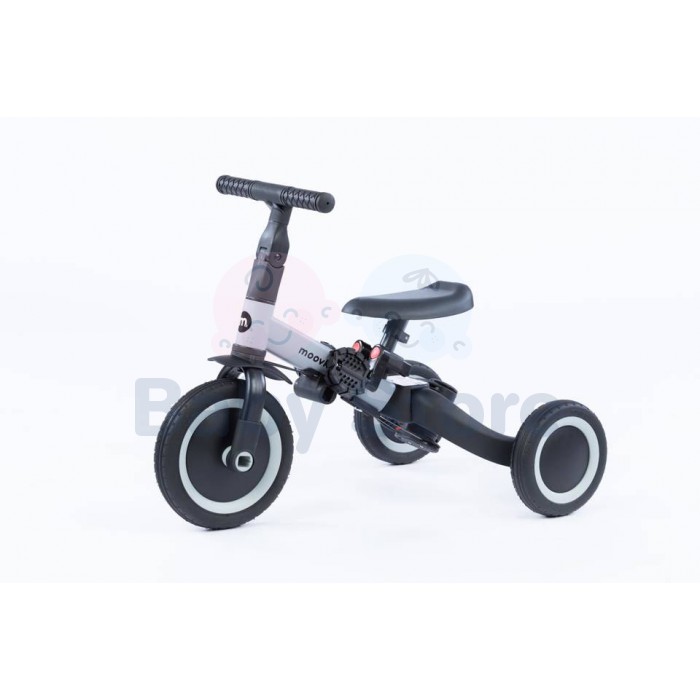 Moovkee MIKE 6in1 Cool Grey triratukas–balansinis transformeris vaikams
