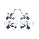 MOOVKEE triratukas - balansinis transformeris MIKE 6in1 COOL GREY