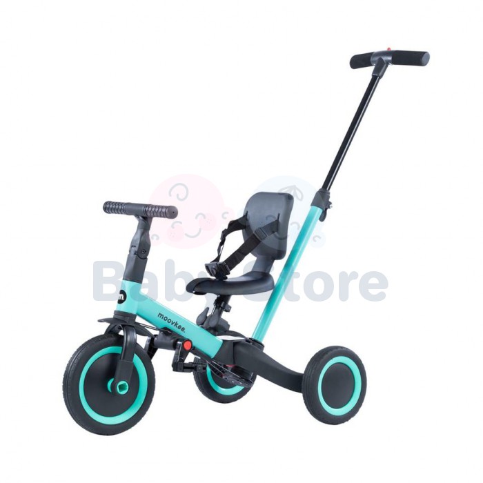 Moovkee MIKE 6in1 Ocean Blue balansinis triratukas–transformeris vaikams