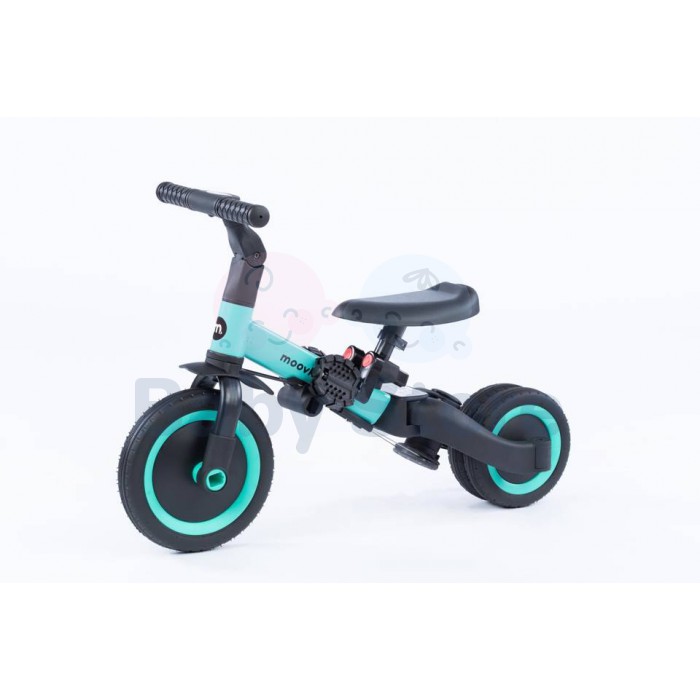 Moovkee MIKE 6in1 Ocean Blue balansinis triratukas–transformeris vaikams