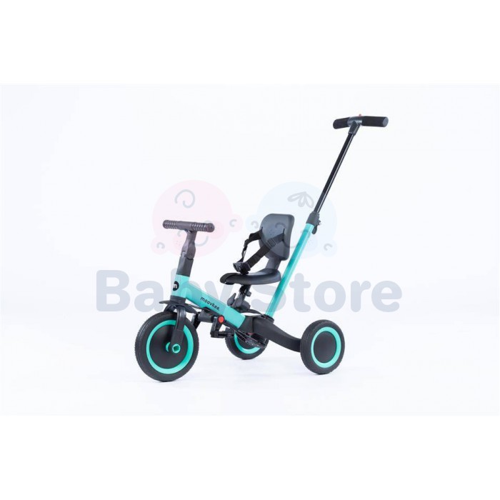 Moovkee MIKE 6in1 Ocean Blue balansinis triratukas–transformeris vaikams